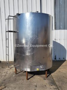 1,000 Gallon Dome Top, Slope Bottom, Pressure Wall Processor