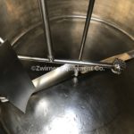 Crepaco 600 Gallon Stainless Steel Dome Top, Slope Bottom, Pressure Wall Processor Tank