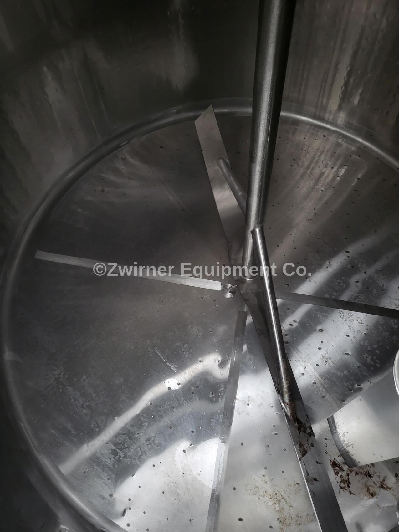 DCI 2,000 Gallon Dome Top, Slope Bottom, Pressure Wall Processor