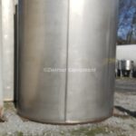 Walker 6,000 Gallon Stainless Steel Single Shell Storage Tank, Model SSBT, Dome Top, Reverse Dish Bottom