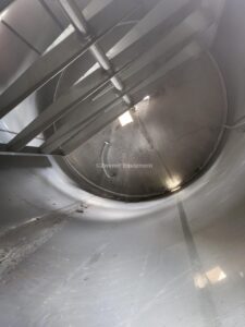 Walker 6,000 Gallon Stainless Steel Single Shell Storage Tank, Model SSBT, Dome Top, Reverse Dish Bottom