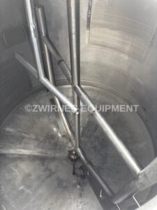 CREPACO 1,000 GALLON STAINLESS STEEL PRESSURE WALL PROCESSOR, DOME TOP