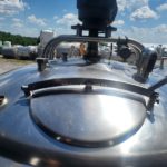 APV CREPACO 1,000 GALLON STAINLESS STEEL DOME TOP, CONE BOTTOM PRESSURE WALL PROCESSOR