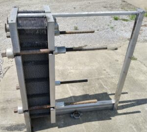 ALFA LAVAL CLIP 6-RM STAINLESS STEEL TIEBAR PLATE HEAT EXCHANGER