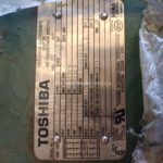 TOSHIBA INDUCTION MOTOR