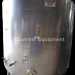 DCI 2,000 GALLON DOME TOP, SLOPE BOTTOM PRESSURE WALL PROCESSOR TANK