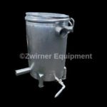 25 GALLON STAINLESS STEEL SINGLE SHELL TANK