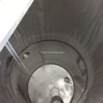 150 GALLON STAINLESS STEEL SINGLE SHELL TANK