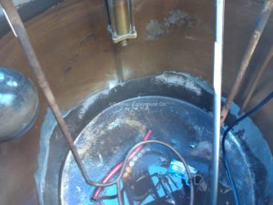 FELDMEIER 300 GALLON STAINLESS STEEL SINGLE SHELL TANK