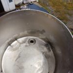 40 GALLON STAINLESS STEEL SINGLE SHELL TANK