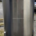 MUELLER 100 GALLON DOME TOP, DISH BOTTOM STAINLESS STEEL SINGLE SHELL TANK