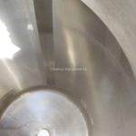 MUELLER 100 GALLON DOME TOP, DISH BOTTOM STAINLESS STEEL SINGLE SHELL TANK