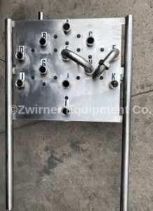 12-STATION STAINLESS STEEL FLOW PANEL