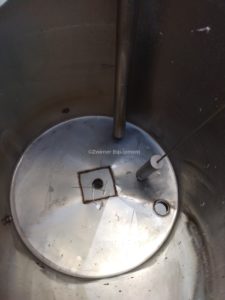 200 GALLON STAINLESS STEEL CIP TANK