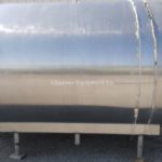 HEIL 3,000 GALLON ALL STAINLESS REFRIGERATED HORIZONTAL CYLINDRICAL STORAGE TANK