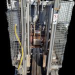 CANNON EQUIPMENT STAINLESS STEEL DUAL HYDRAULIC SINGLE LANE CASE STACKER