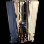 DAIRY CONVEYOR CORP STAINLESS STEEL SINGLE LANE DOUBLE CASE STACKER