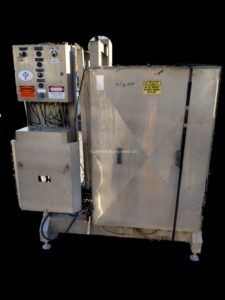 DAIRY CONVEYOR CORP STAINLESS STEEL SINGLE LANE DOUBLE CASE STACKER