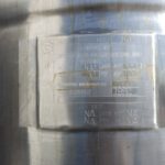 STAINLESS STEEL MANUFACTURING CO. 125 GALLON DOME TOP