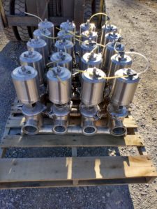 WCB 3″ I-LINE CONNECTIONS 20 VALVE CLUSTER