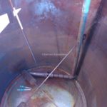 175 GALLON STAINLESS STEEL CIP TANK