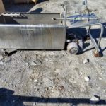 100 GALLON STAINLESS STEEL RECTANGULAR CIP TANK