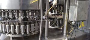 FEDERAL MODEL GL836 36 VALVE LEFT HAND STAINLESS STEEL LIGHT WEIGHT ROUND PLASTIC BOTTLE FILLER