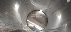 110 GALLON STAINLESS STEEL SINGLE SHELL TANK