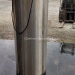 110 GALLON STAINLESS STEEL SINGLE SHELL TANK