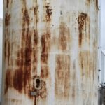 MUELLER 7,000 GALLON REFRIGERATED VERTICAL SILO TYPE STORAGE TANK