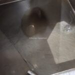 140 GALLON STAINLESS STEEL RECTANGULAR PMO LEGAL BALANCE TANK