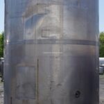2,641 GALLON 316 STAINLESS STEEL INTERIOR DOME TOP DISH BOTTOM INSULATED MIX TANK
