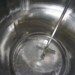 2,641 GALLON 316 STAINLESS STEEL INTERIOR DOME TOP DISH BOTTOM INSULATED MIX TANK