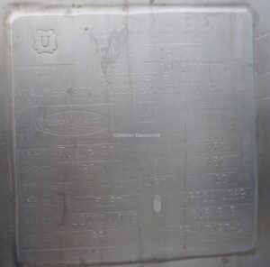 2,641 GALLON 316 STAINLESS STEEL INTERIOR DOME TOP DISH BOTTOM INSULATED MIX TANK