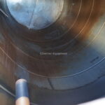 10,000 GALLON STAINLESS STEEL VERTICAL SINGLE SHELL STORAGE TANK