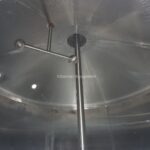 CHERRY BURRELL 1,500 GALLON STAINLESS STEEL DOME TOP CONE BOTTOM SINGLE SHELL STORAGE TANK