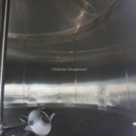 CHERRY BURRELL 1,500 GALLON STAINLESS STEEL DOME TOP CONE BOTTOM SINGLE SHELL STORAGE TANK