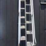 STAINLESS STEEL SAFTY LADDER WITH HAND RAIL