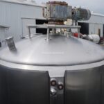 2,000 GALLON, DOME TOP CONICAL BOTTOM PRESSURE WALL PROCESSOR