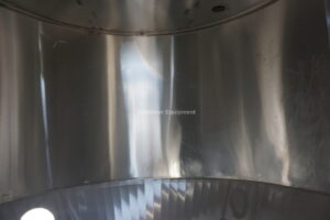 500 GALLON STAINLESS STEEL SINGLE SHELL CONICAL HOPPER