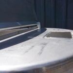 250 GALLON STAINLESS STEEL SINGLE SHELL CONICAL HOPPER