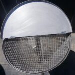 45 GALLON STAINLESS STEEL SINGLE SHELL CONICAL HOPPER