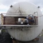 CREPACO 20,000 GALLON REFRIGERATED VERTICAL SILO TYPE STORAGE TANK