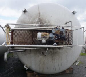 CREPACO 20,000 GALLON REFRIGERATED VERTICAL SILO TYPE STORAGE TANK