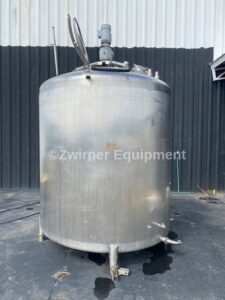 CREPACO 2,000 GALLON STAINLESS STEEL