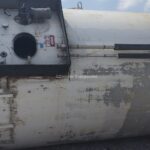 MUELLER 7,000 GALLON REFRIGERATED VERTICAL SILO TYPE STORAGE TANK