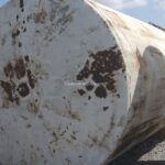 MUELLER 7,000 GALLON REFRIGERATED VERTICAL SILO TYPE STORAGE TANK