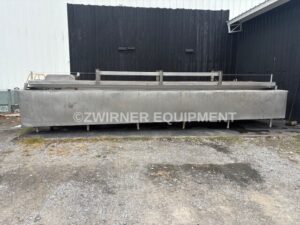 KUSEL 16,000 LB (2,000 GALLON) STAINLESS STEEL COTTAGE CHEESE VAT