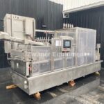 MODERN PACKAGING MODEL SL1X6 STAINLESS STEEL 6-LANE CUP FILLER