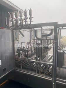 MODERN PACKAGING MODEL SL1X6 STAINLESS STEEL 6-LANE CUP FILLER